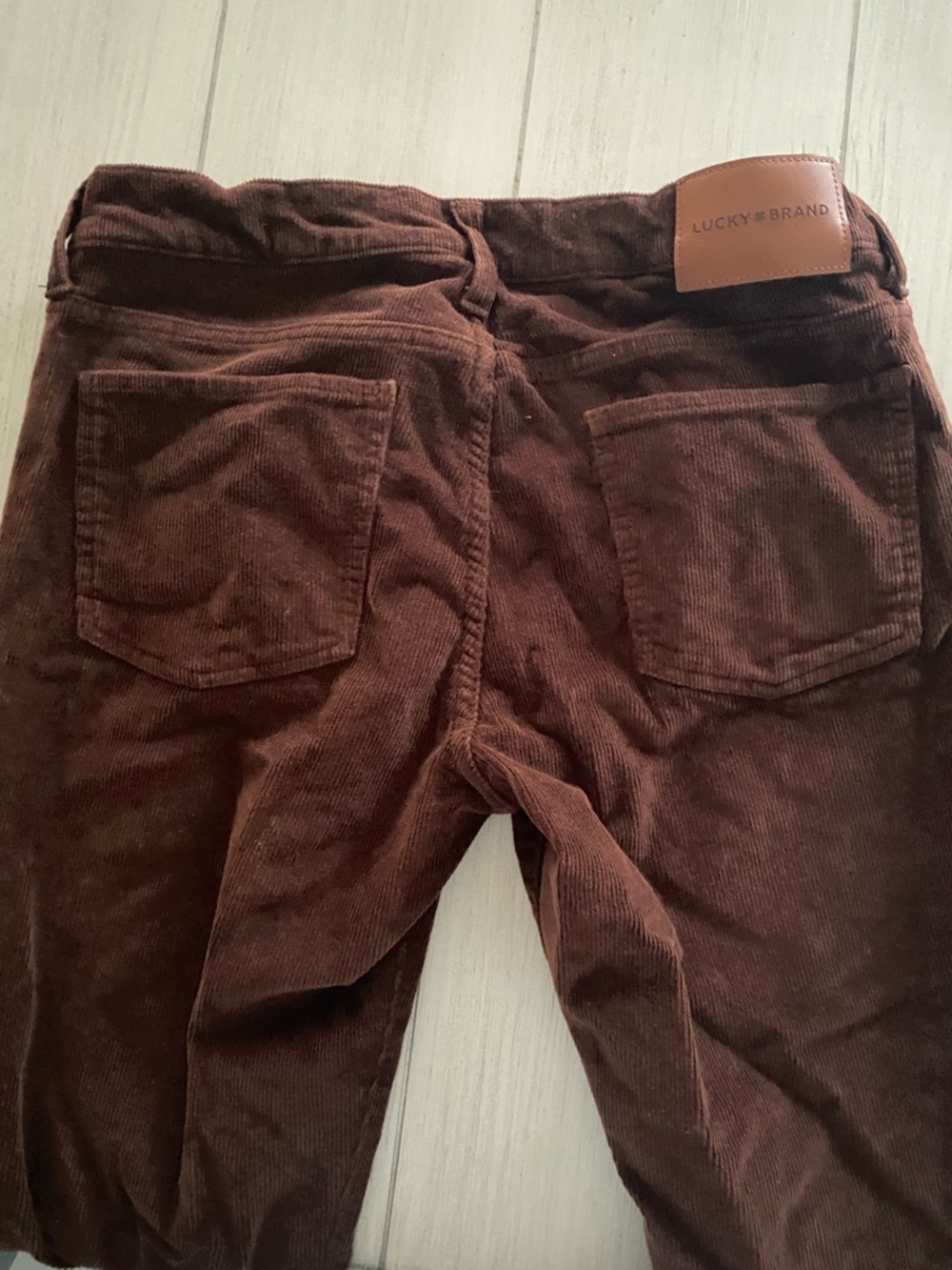 Lucky Brand Corduroy Pants in Deep Brown - Picture 3 of 4